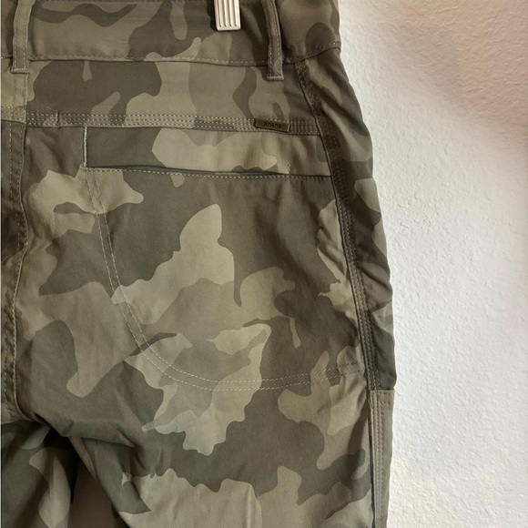 Prana Green Cargo Pants Durable Outdoor Wear - Picture 7 of 9